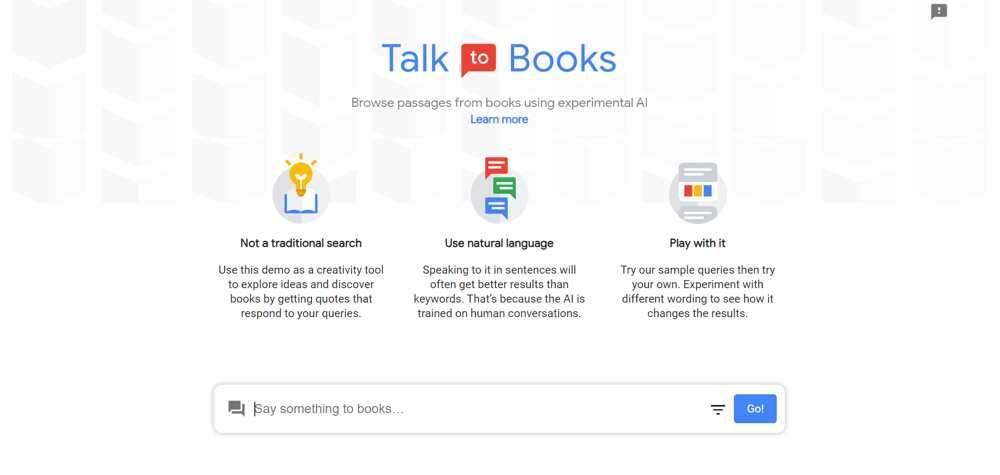 Talk To Books